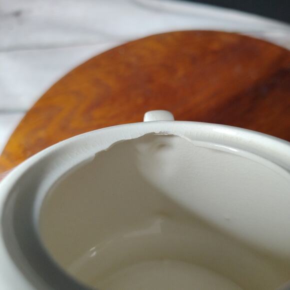 Vintage Retro Tulips Electric Teapot Set Cups Sugar Creamer SOLD AS IS - Picture 16 of 16